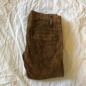 Free People Corduroy Skinny Pants